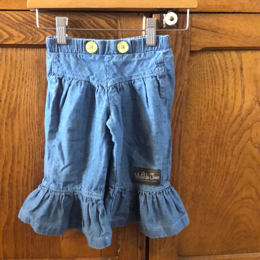 Matilda Jane denim ruffle